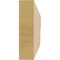 Ekena Millwork 2in. W x 8in. H x 24in. L Greensboro Woodgrain TimberThane Rafter Tail, Primed Tan RFTUR02X08X24GRNRCPR - alternate 5